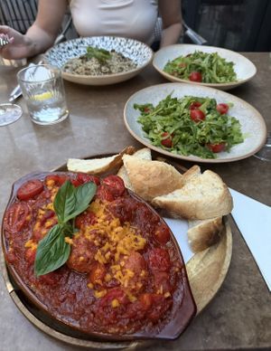 Different dishes   at Babi - Resto Bar & Wine in Tivat