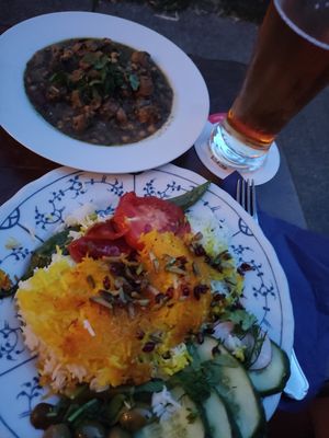 Persisches Reisgericht at Café Mundgerecht in Essen