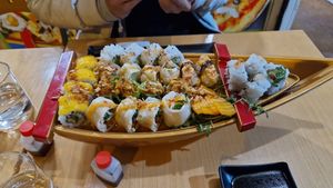 M at Vegan Sushi House  in Lisbon