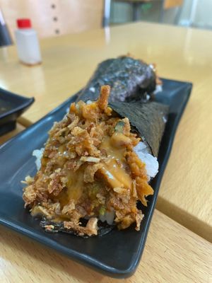 Spicy temaki at Vegan Sushi House  in Lisbon