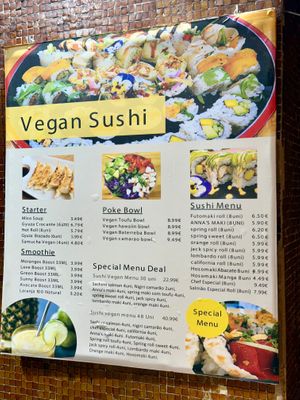  at Vegan Sushi House  in Lisbon