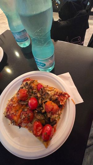 Pizza. at Unregular Pizza - 37th St in New York City