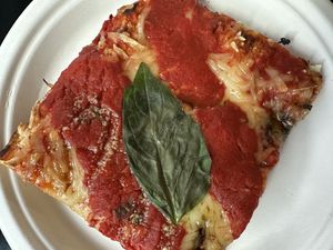 Vegan Margherita   at Unregular Pizza - 37th St in New York City