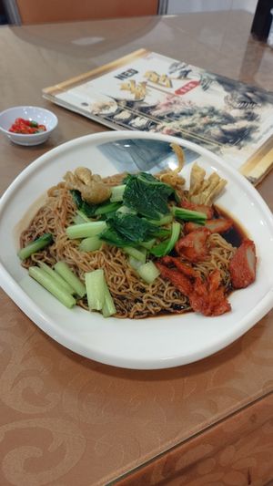 Wanton Mee at NEU Xinmin Vegetarian Restaurant - 新民素食馆 in Kuala Lumpur
