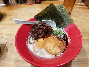 Plant based ramen at Ippudo in Kanazawa