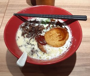 Ramen plant based at Ippudo in Kanazawa