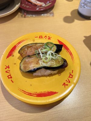   at Sushiro in Tokyo