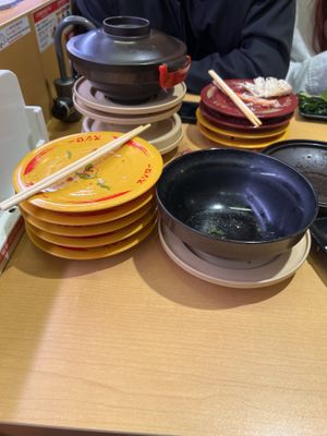   at Sushiro in Tokyo