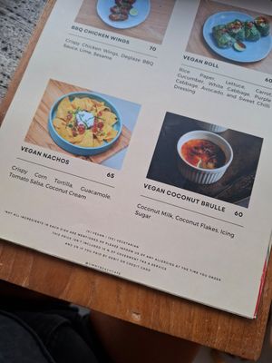 Vegan options at Jimmy Beach Cafe in Tabanan