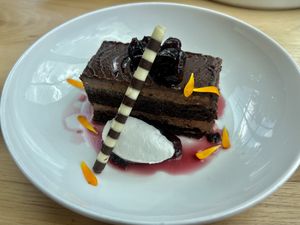   at Hugo's in Houston