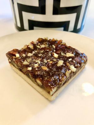 Pecan pie bar  at Maitha and Treats  in Dubai