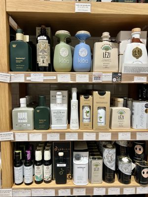 Amazing olive oil  at The Grocery Store - το παντοπωλείο in Crete