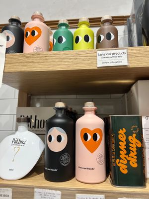 Cute bottle of olive oil  at The Grocery Store - το παντοπωλείο in Crete