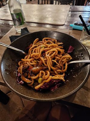 Vegan Teriyaki Tofu at Gurman Ninski in Nin