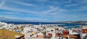 Panoramic view at Restaurant La Réception in Tangier
