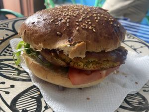   at Restaurant La Réception in Tangier