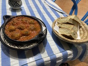   at Restaurant La Réception in Tangier