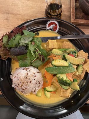 Red Tofu Curry  at Katomi Asian Fusion in Frankfurt