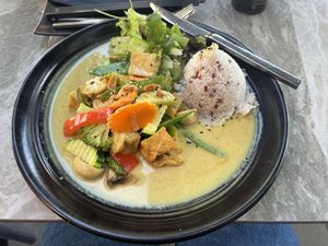 Peanut tofuu  at Katomi Asian Fusion in Frankfurt