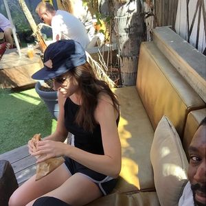 Open area comfortable seating   at Cafecito Organico  in Los Angeles