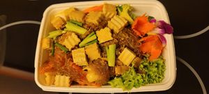 Gebrat. Glasnudeln mit Gemüse und Tofu at Phra Nakhon in Baden