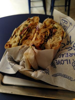 Kebap sandwich at Breadbox in Munich