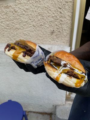 Double Truffle Burger
Double BBQ Burger at Breadbox in Munich