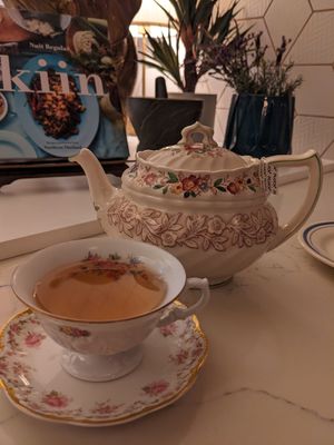 Lychee tea at Kiin in Toronto