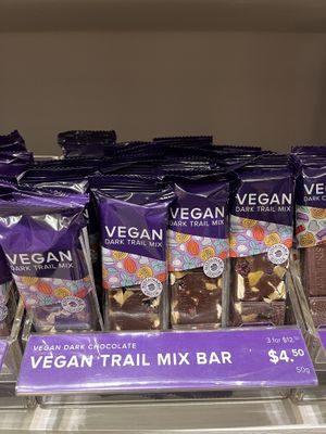 Vegan Dark Chocolate Trail Mix  Bar  at Purdys Chocolatier  in Vancouver