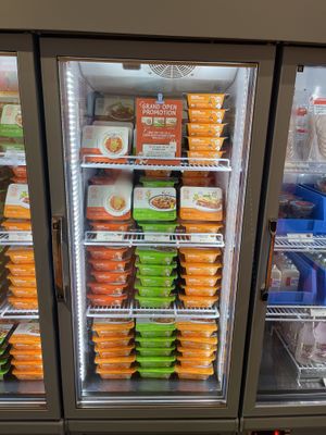 Vegan frozen meals  at You Are What You Eat in Seoul