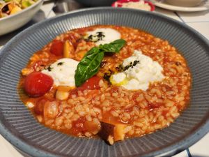 Tomato rissotto at You Are What You Eat in Seoul