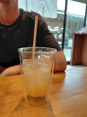 Ginger soda at Sonoma in Miyajima