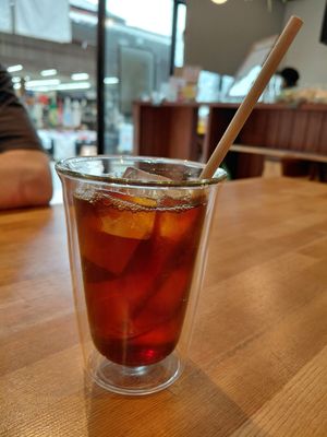 Drip ice coffee at Sonoma in Miyajima