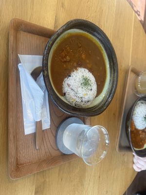 3 bean mix curry  at Sonoma in Miyajima