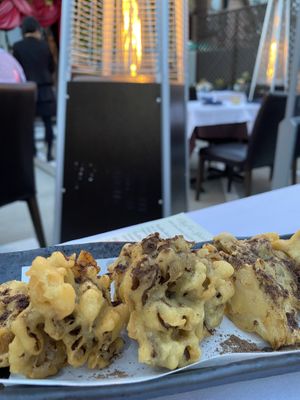 Tempura mushrooms   at Shojin - Culver City in Culver City