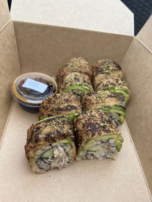 Dragon roll  at Shojin - Culver City in Culver City