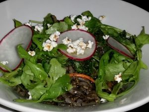 black evolution yam noodle at Shojin - Culver City in Culver City