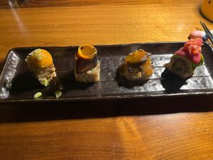 New sushi plate   at Shojin - Culver City in Culver City