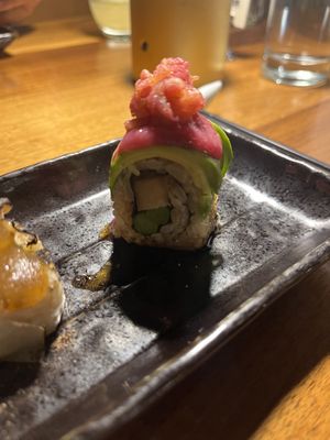 Up close of the Pink Panther  at Shojin - Culver City in Culver City