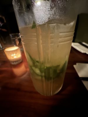 Yuzu cucumber mocktail!  at Shojin - Culver City in Culver City