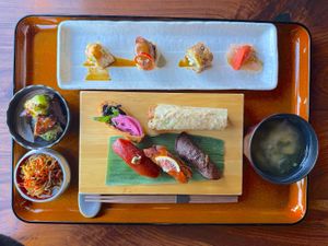 LUNCH SUSHI GOZEN at Shojin - Culver City in Culver City