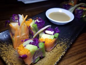 Fresh spring rolls at Shojin - Culver City in Culver City