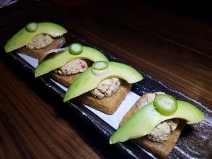 Spicy tuna appetizer at Shojin - Culver City in Culver City