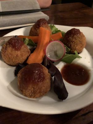 Pumpkin croquette at Shojin - Culver City in Culver City