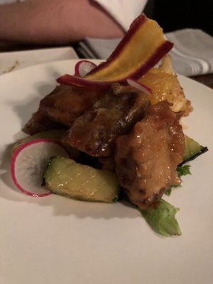 Orange chicken  at Shojin - Culver City in Culver City