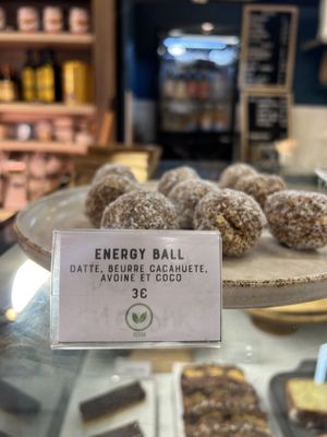 Energy ball   at Lobita in Biarritz