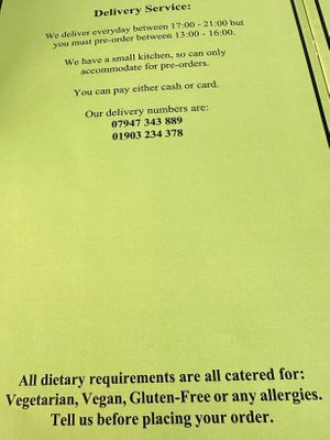   at Thai Street Food in Worthing