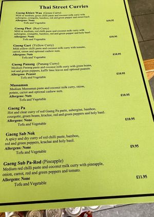   at Thai Street Food in Worthing