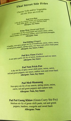   at Thai Street Food in Worthing