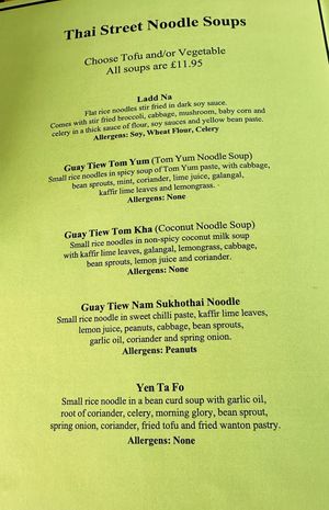   at Thai Street Food in Worthing